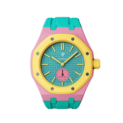 Royal Oak Pop Exclusive Bioceramic Case & Silicone Strap Mix Color