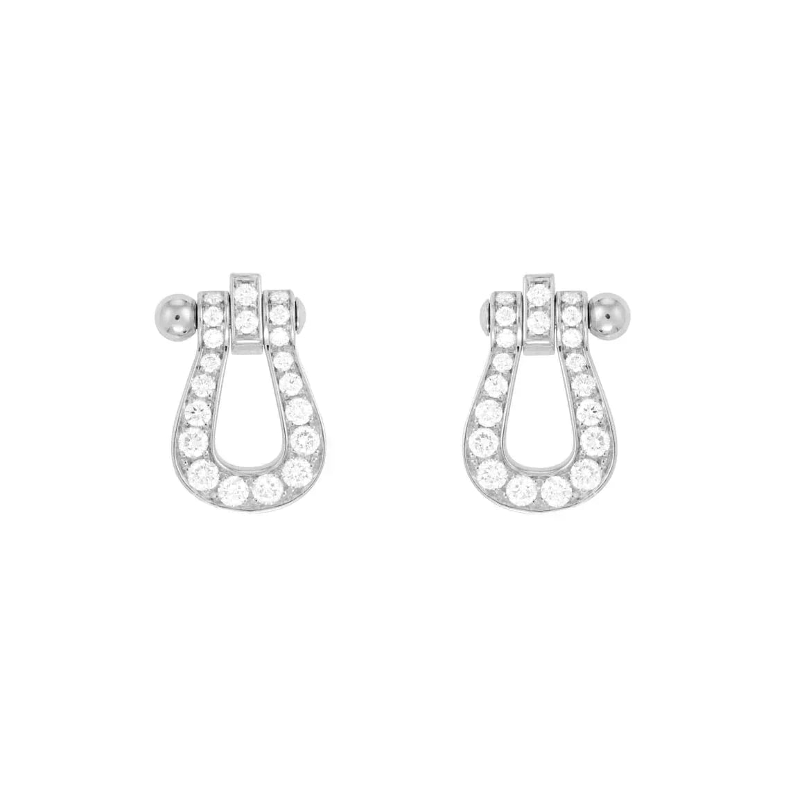 [Rose Tomorrow]FORCE 10 FULL DIAMOND STUD EARRINGS MINI MODEL