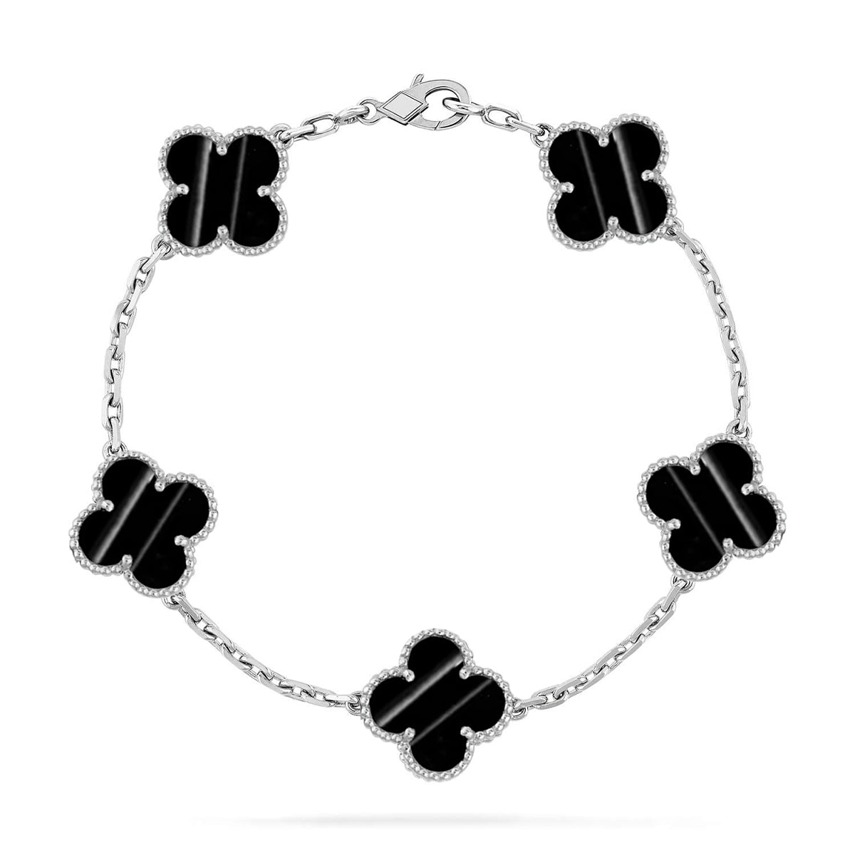 [Rose Tomorrow] CLOVER 5 MOTIF PULSAR STONE BRACELET COLLECTION