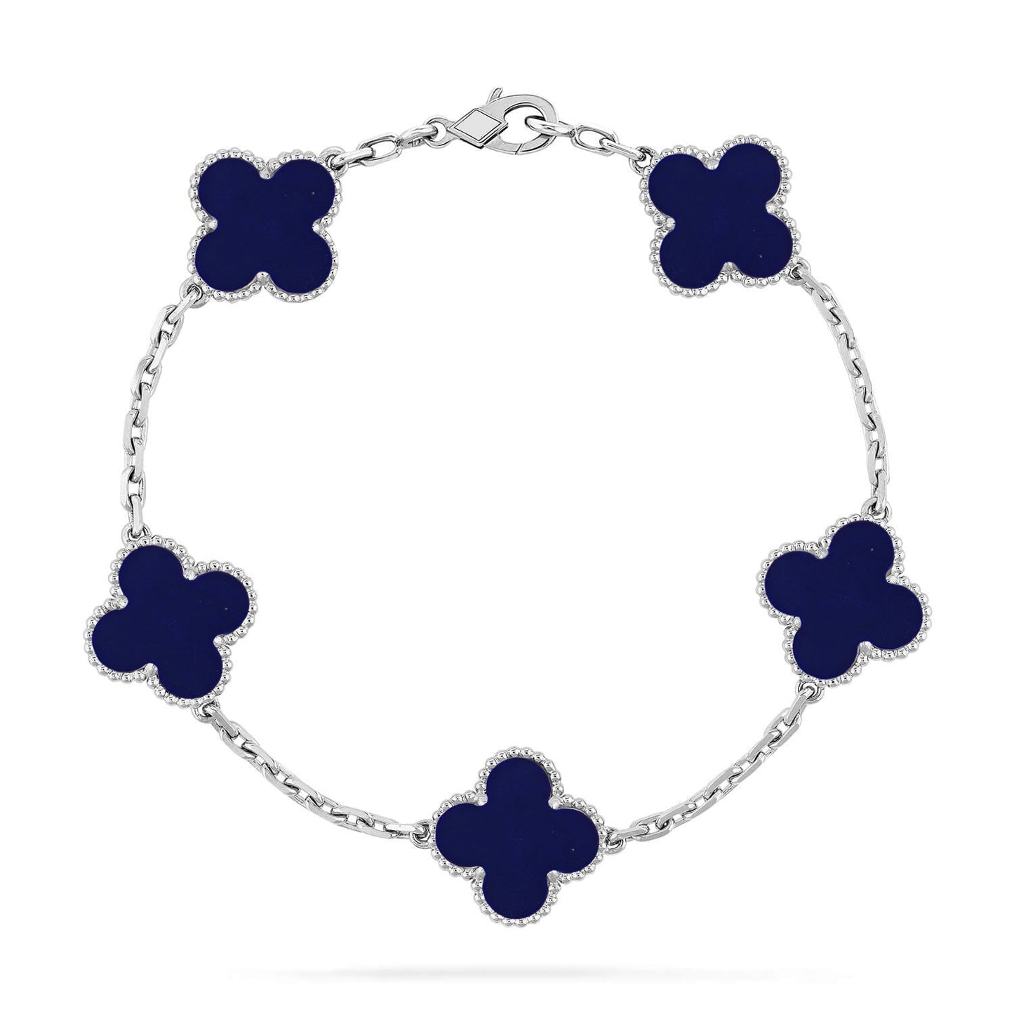 [Rose Tomorrow]CLOVER 5 MOTIF LAPIS LAZULI BRACELET COLLECTION