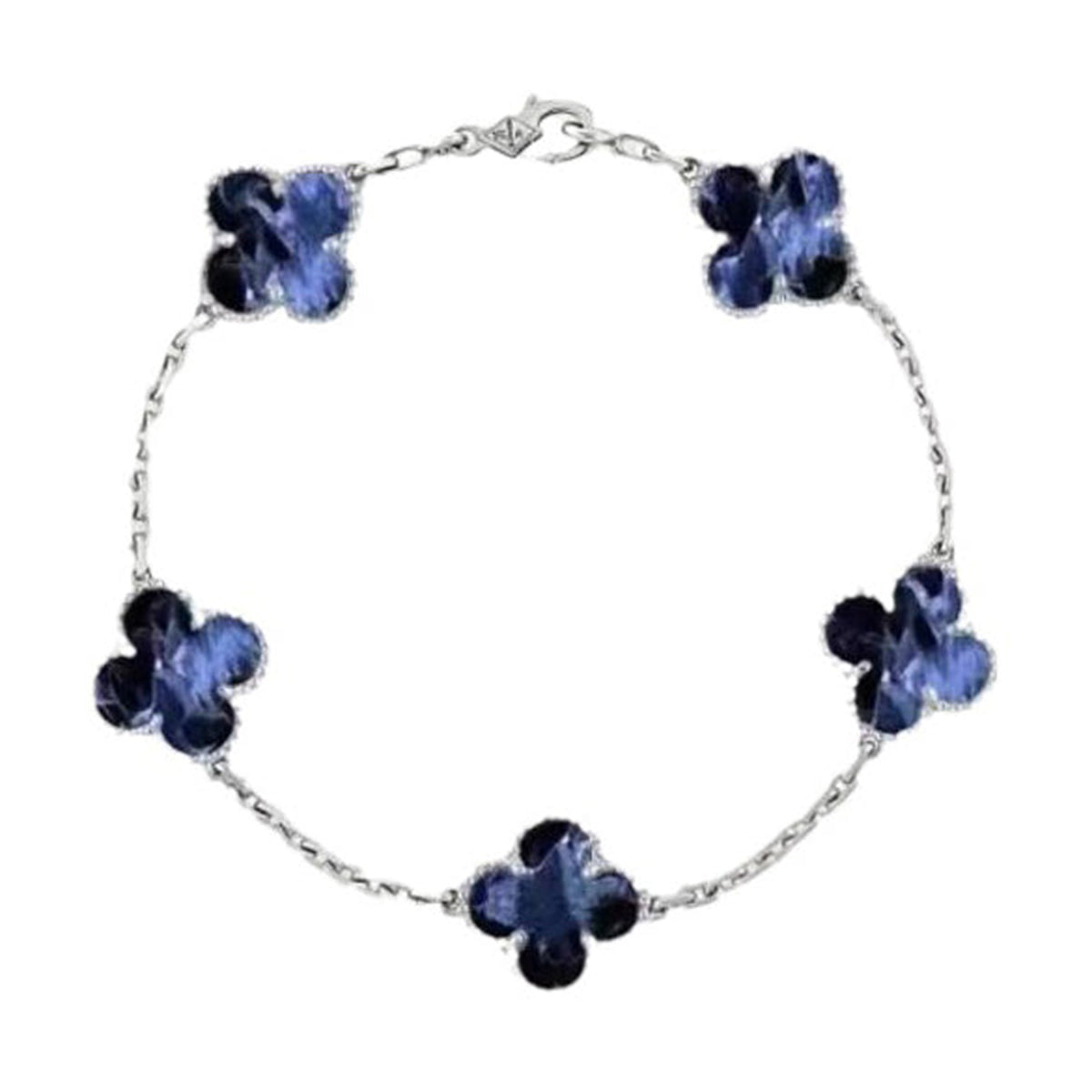 [Rose Tomorrow]CLOVER 5 MOTIF PIETERSITE BRACELET COLLECTION