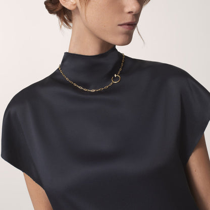 [Rose Tomorrow]JUSTE NECKLACE FULL DIAMONDS