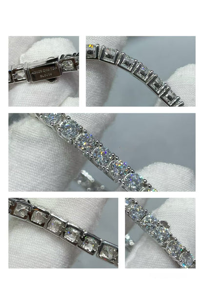 [Rose Tomorrow]TENNIS BRACELET WITH FULL DIAMOND SETTING