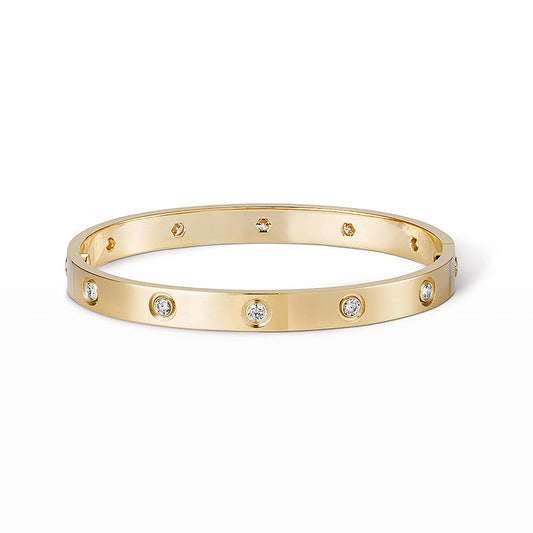[Rose Tomorrow]LOVE BRACELET 6.1MM 10 DIAMONDS