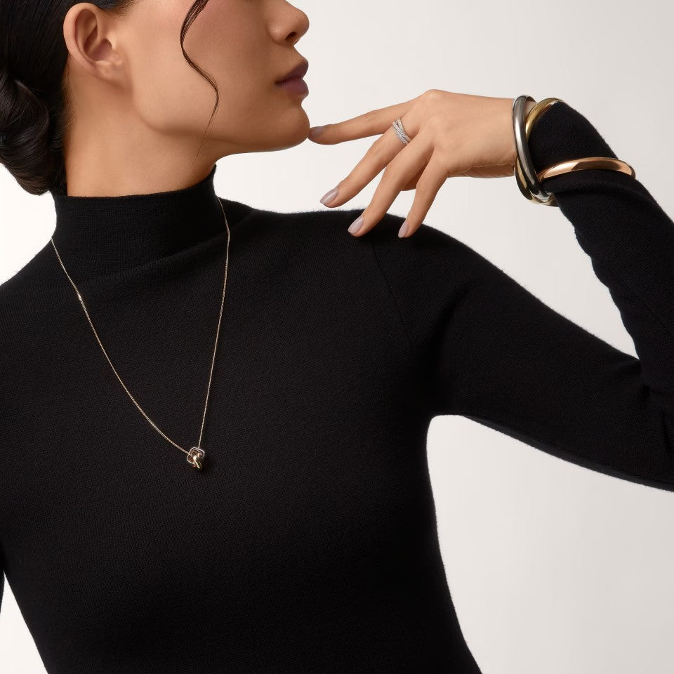 [Rose Tomorrow]TRINITY CUSHION NECKLACE COLLECTION