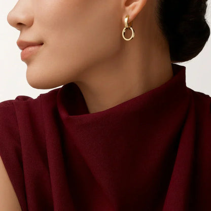[Rose Tomorrow]LOVE 3.3MM DANGLE EARRINGS