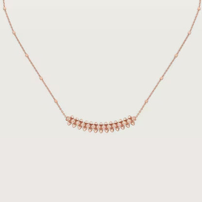 [Rose Tomorrow]CLASH  SMALL FULL DIAMOND NECKLACE