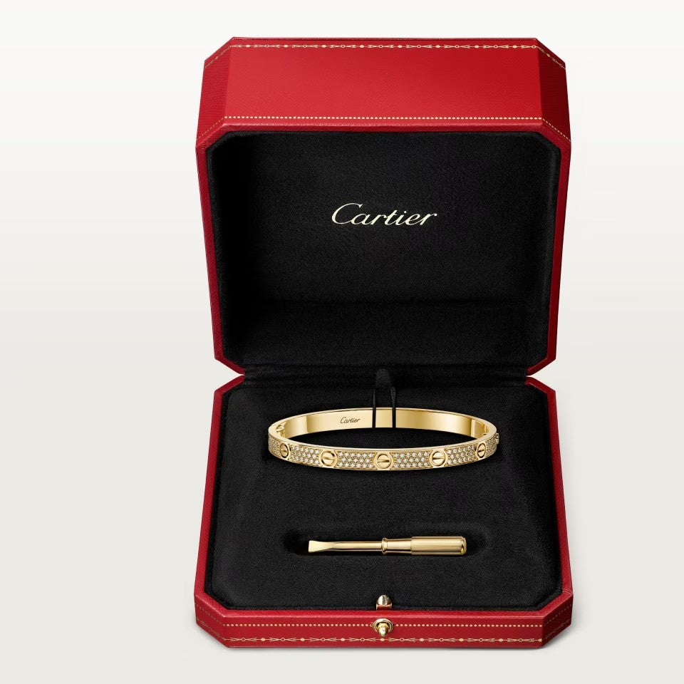 [Rose Tomorrow]LOVE BRACELET 4.8MM DIAMOND-PAVED