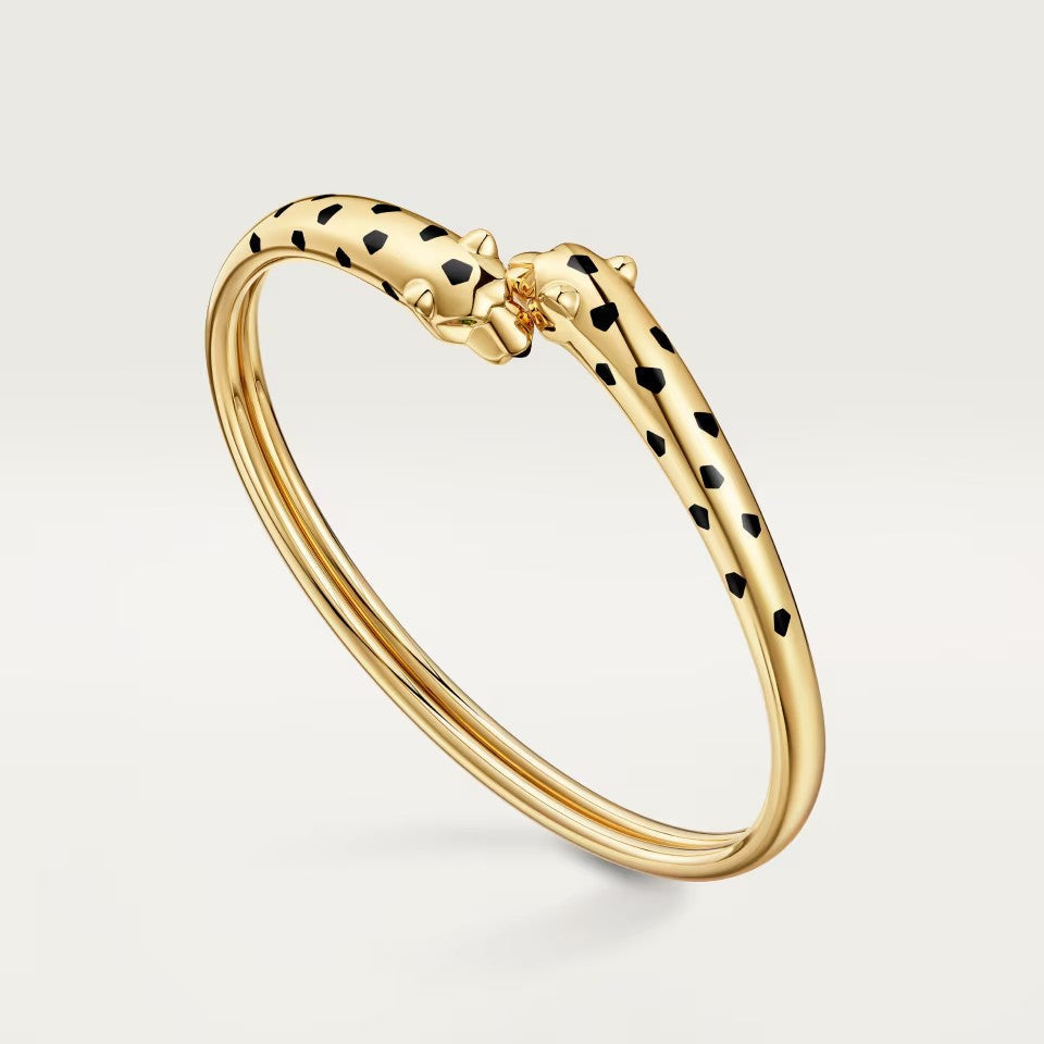 [Rose Tomorrow]PANTHERE DOUBLE HEADED OPEN BRACELET