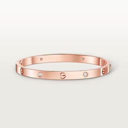 [Rose Tomorrow]LOVE BRACELET 4.8MM 4 DIAMONDS