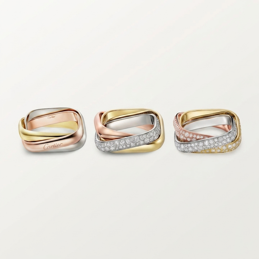 [Rose Tomorrow]TRINITY 3.5MM CUSHION RING COLLECTION