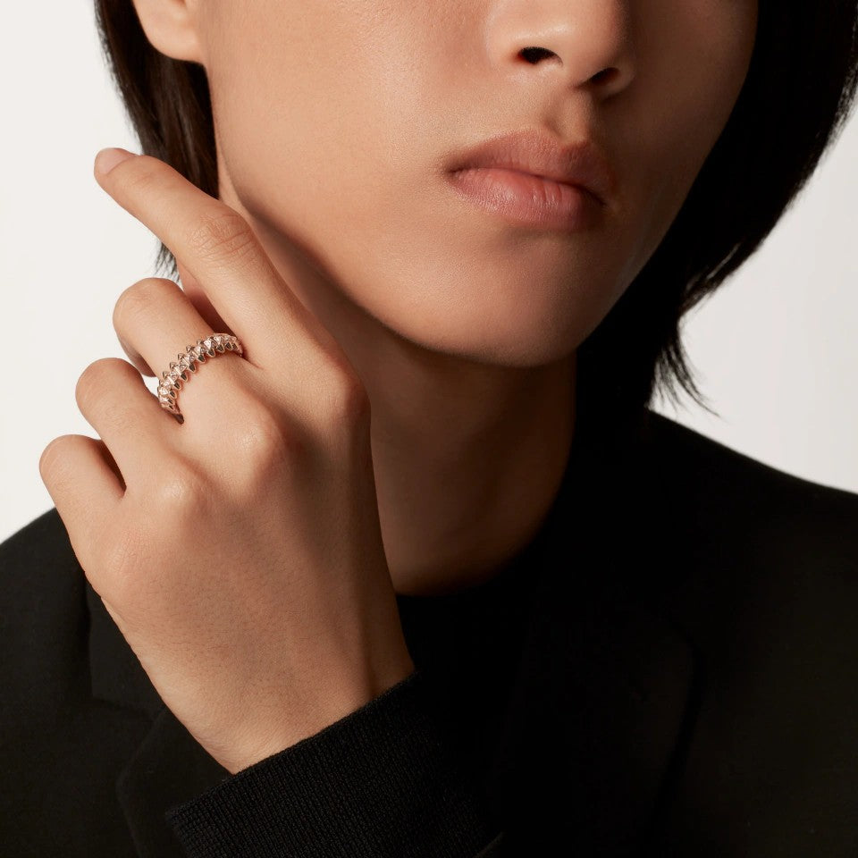 [Rose Tomorrow]CLASH 6.4MM SMALL FULL DIAMOND RING