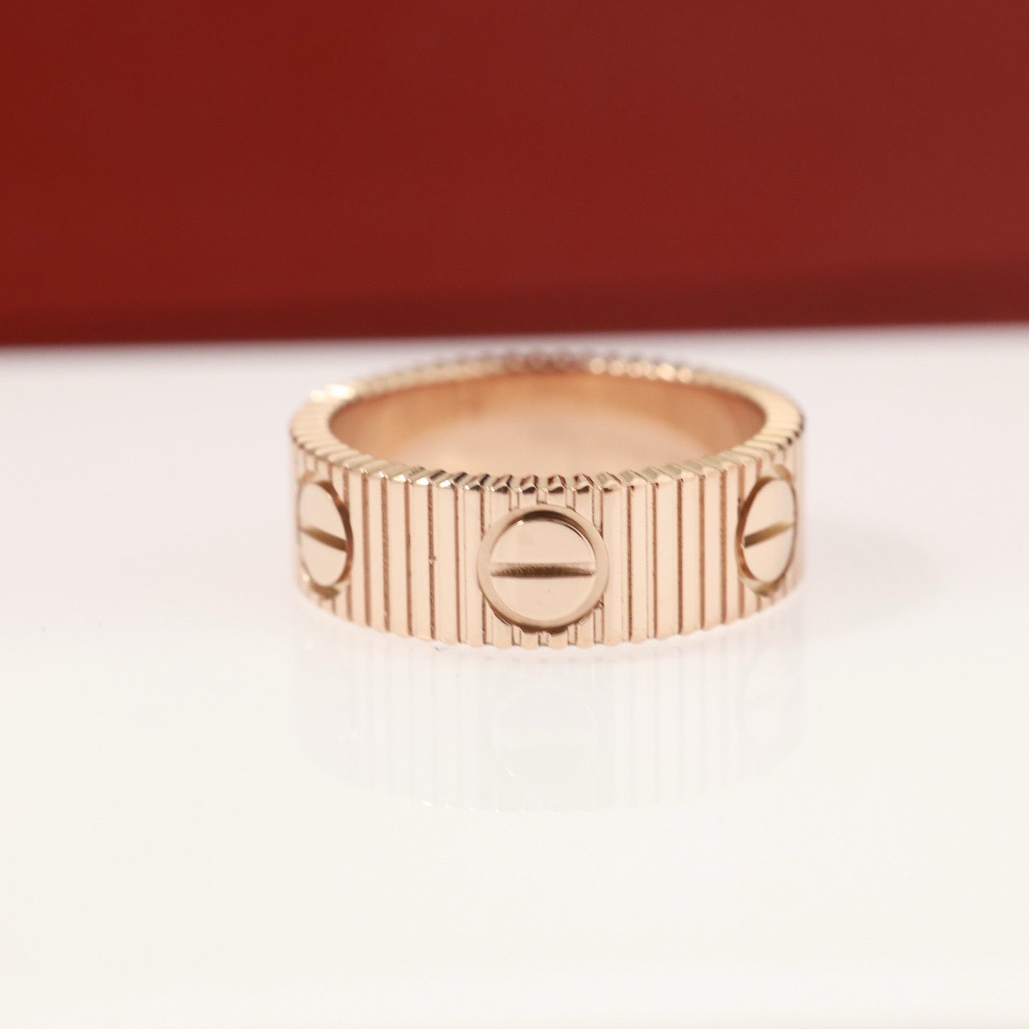 [Rose Tomorrow] 2025 NEW LOVE RING BRUSHED STYLE