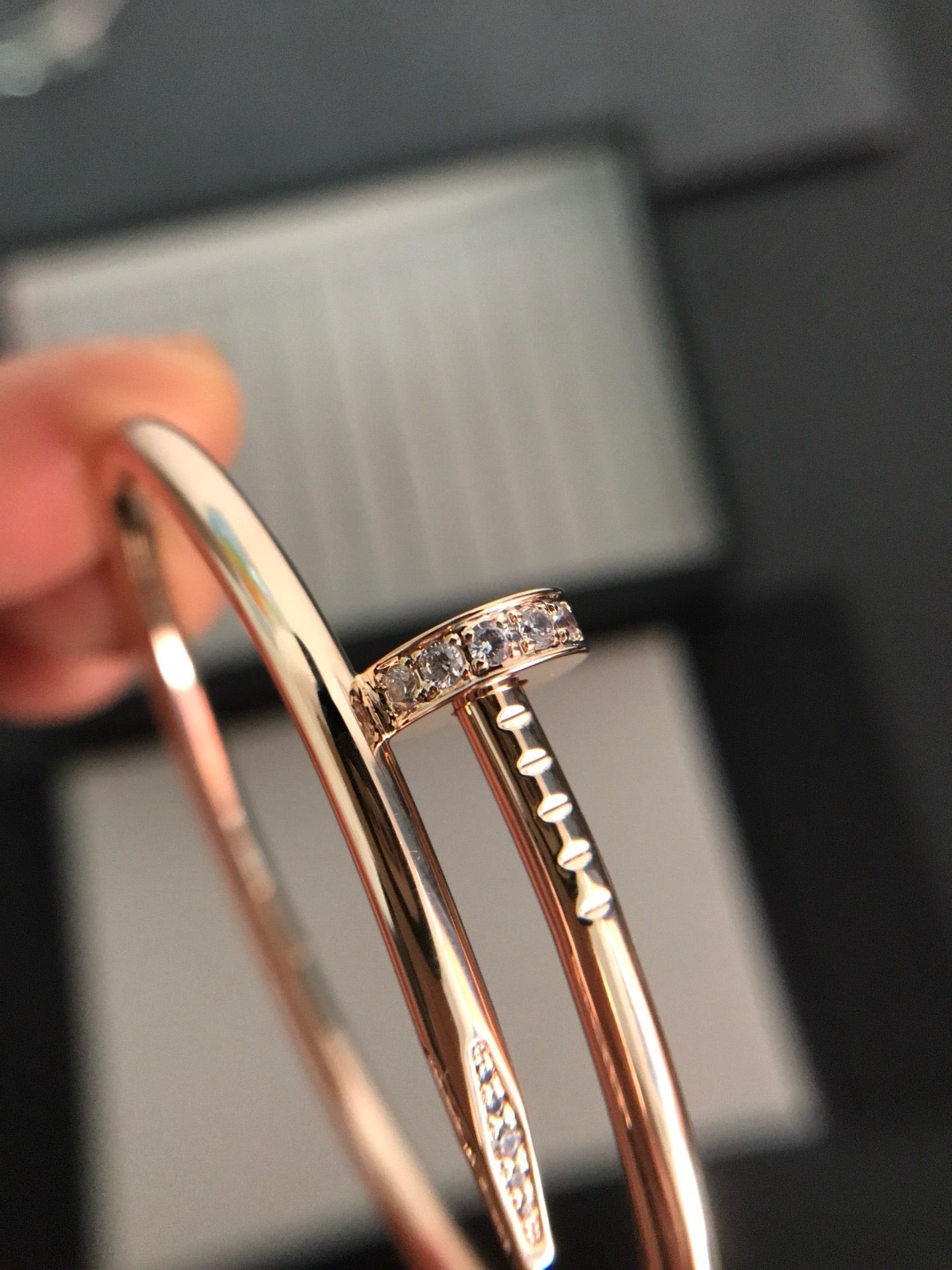 [Rose Tomorrow]JUSTE BRACELET 3.5MM DIAMONDS