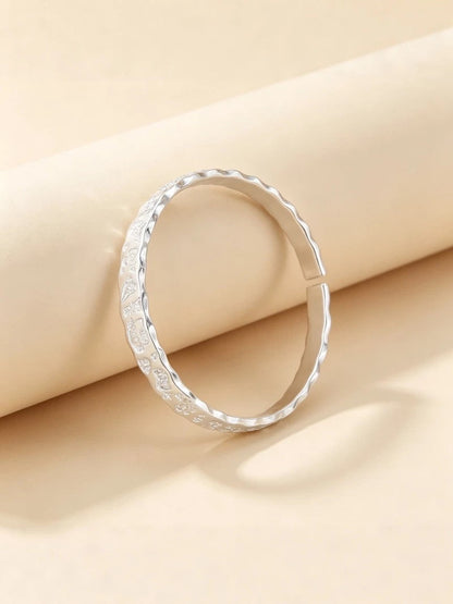 Cat Paw 925 Silver Open Bracelet