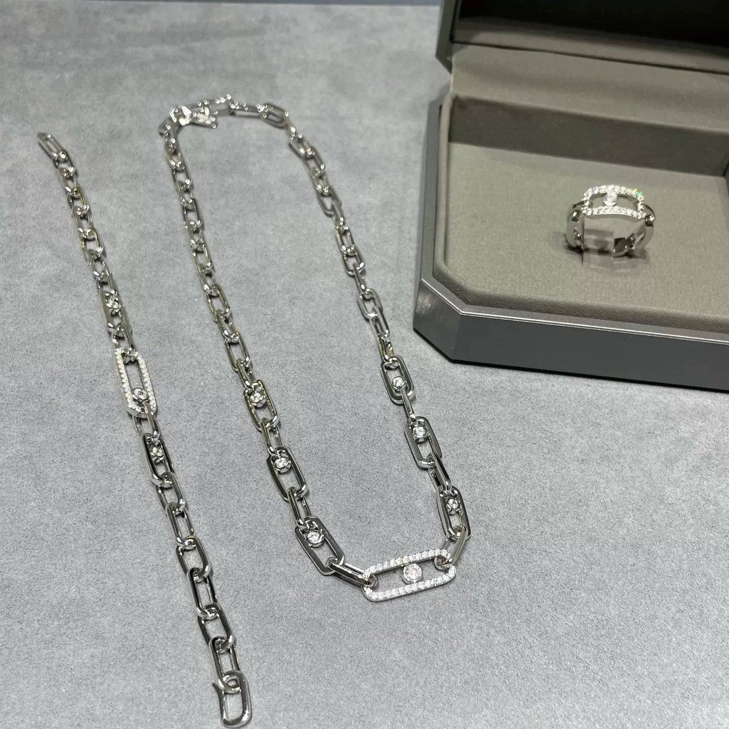 [✨Rose💎]MOVE COLLECTION DIAMOND NECKLACE