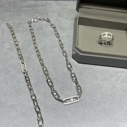 [✨Rose💎]MOVE COLLECTION DIAMOND NECKLACE