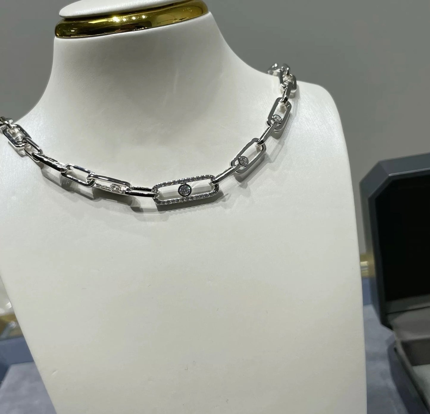 [✨Rose💎]MOVE COLLECTION DIAMOND NECKLACE