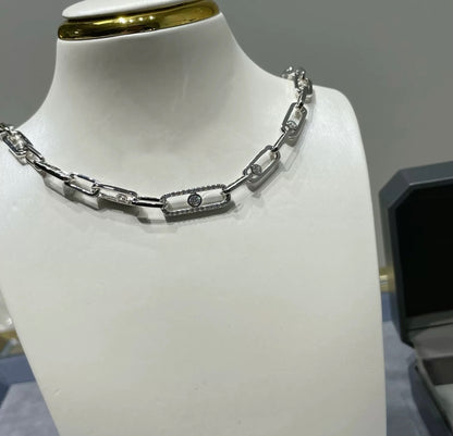 [✨Rose💎]MOVE COLLECTION DIAMOND NECKLACE