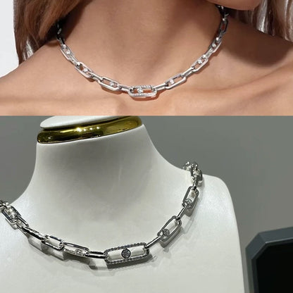 [✨Rose💎]MOVE COLLECTION DIAMOND NECKLACE