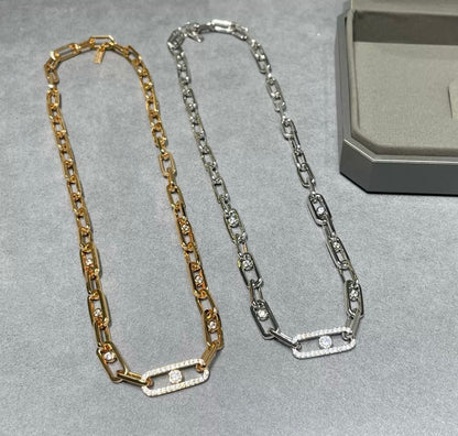 [✨Rose💎]MOVE COLLECTION DIAMOND NECKLACE