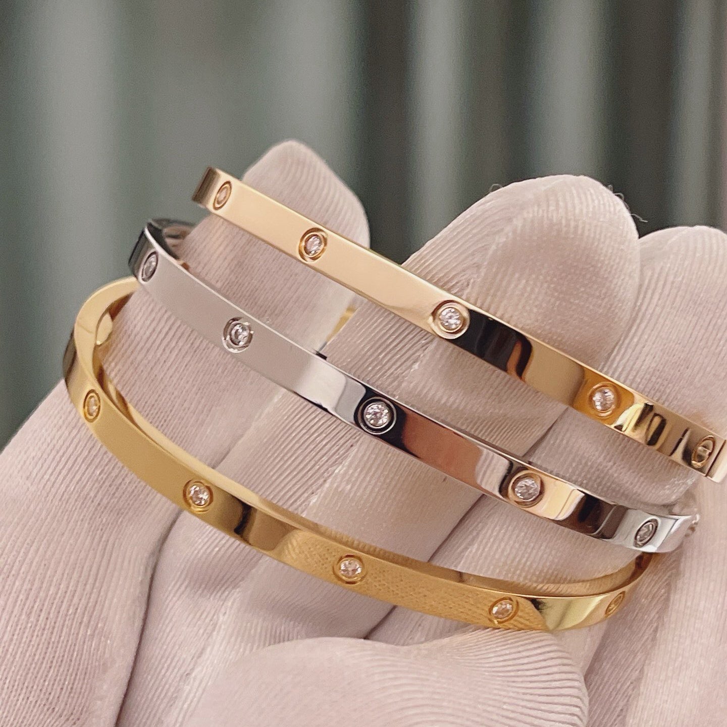 [Rose Tomorrow]LOVE BRACELET 3.65MM 10 DIAMONDS
