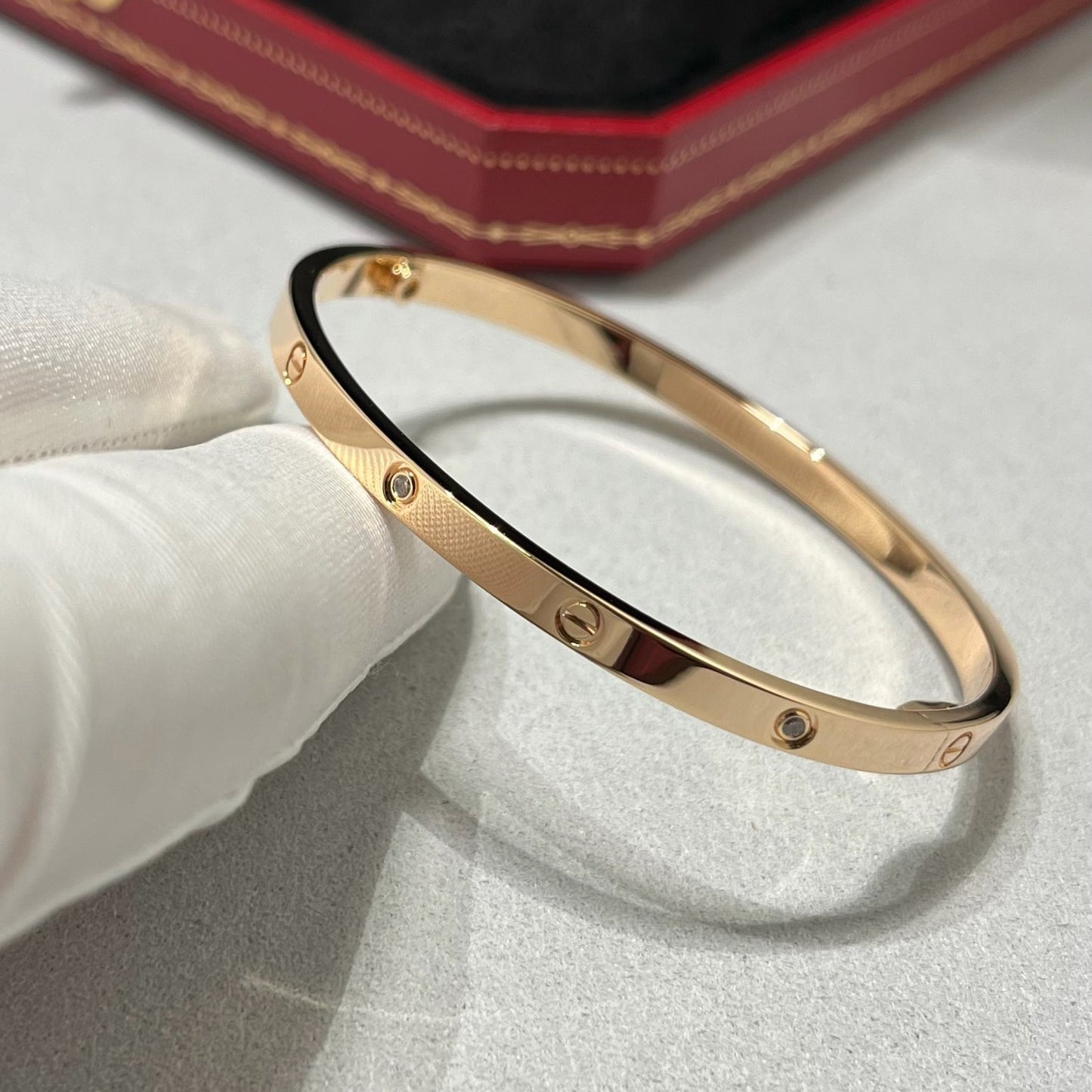 [Rose Tomorrow]LOVE BRACELET 3.65MM 6 DIAMONDS