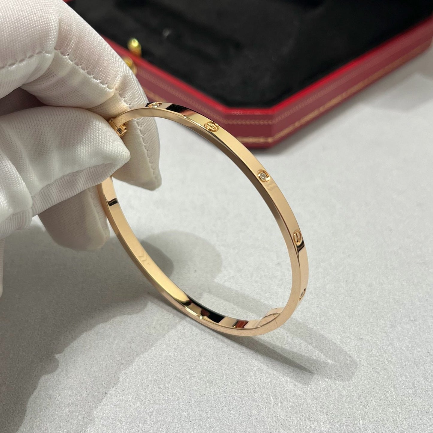 [Rose Tomorrow]LOVE BRACELET 3.65MM 6 DIAMONDS
