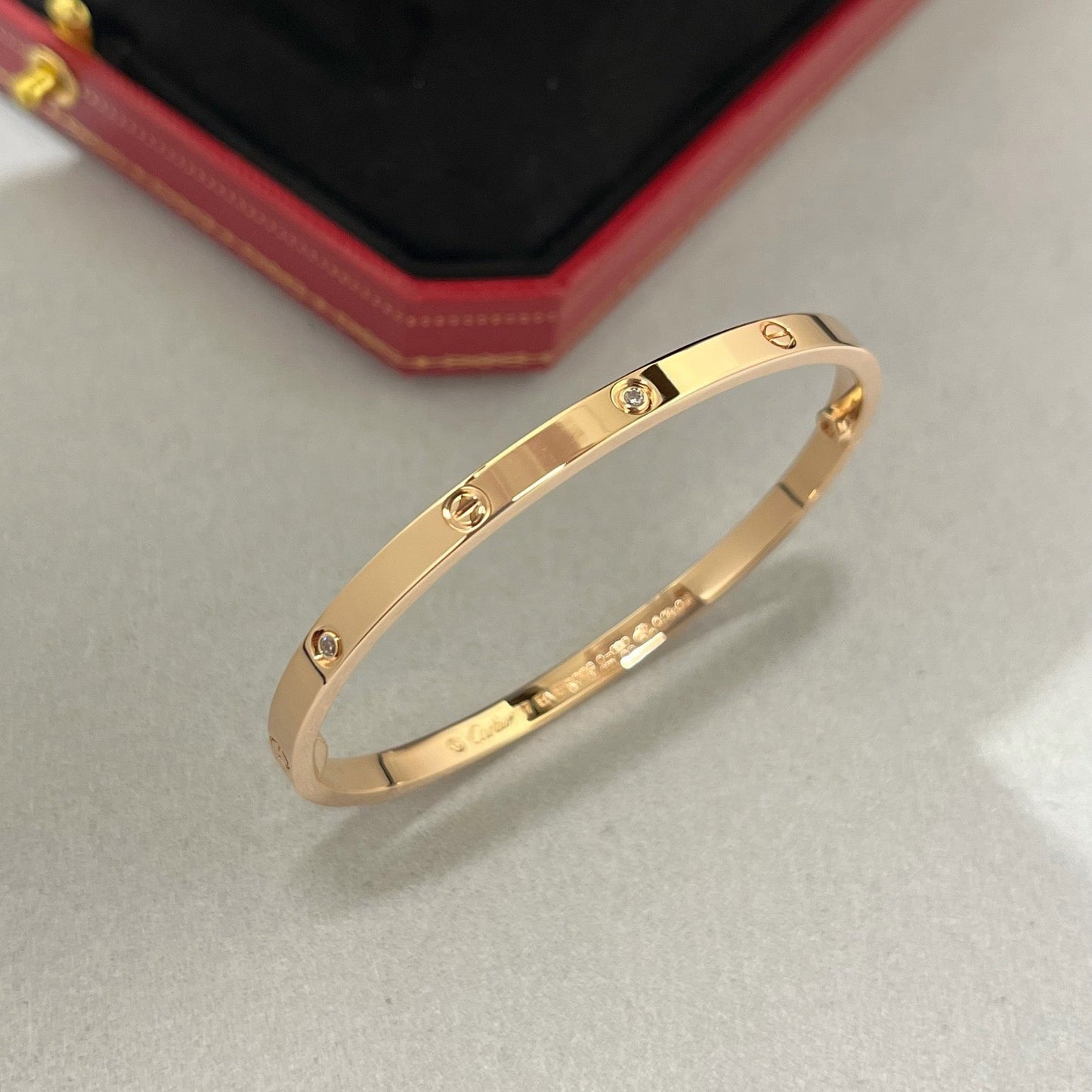 [Rose Tomorrow]LOVE BRACELET 3.65MM 6 DIAMONDS