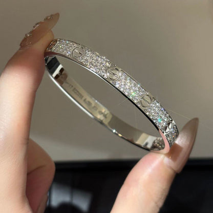 [Rose Tomorrow]LOVE BRACELET 6.1MM DIAMOND-PAVED
