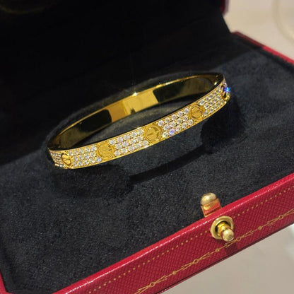[Rose Tomorrow]LOVE BRACELET 6.1MM DIAMOND-PAVED