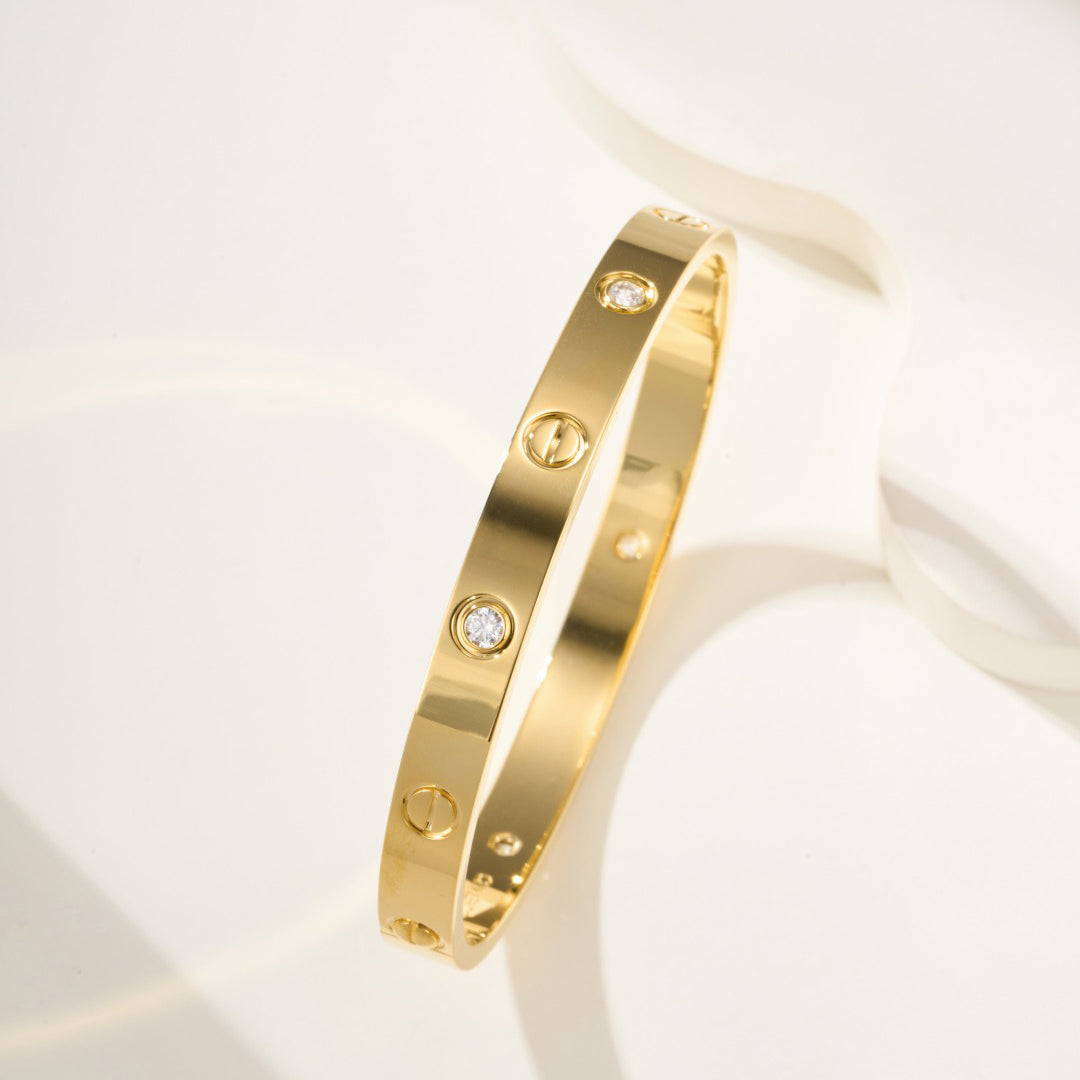 [Rose Tomorrow]LOVE BRACELET 6.1MM 4 DIAMONDS