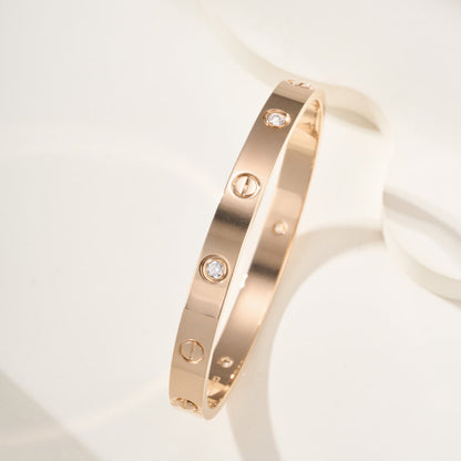 [Rose Tomorrow]LOVE BRACELET 6.1MM 4 DIAMONDS