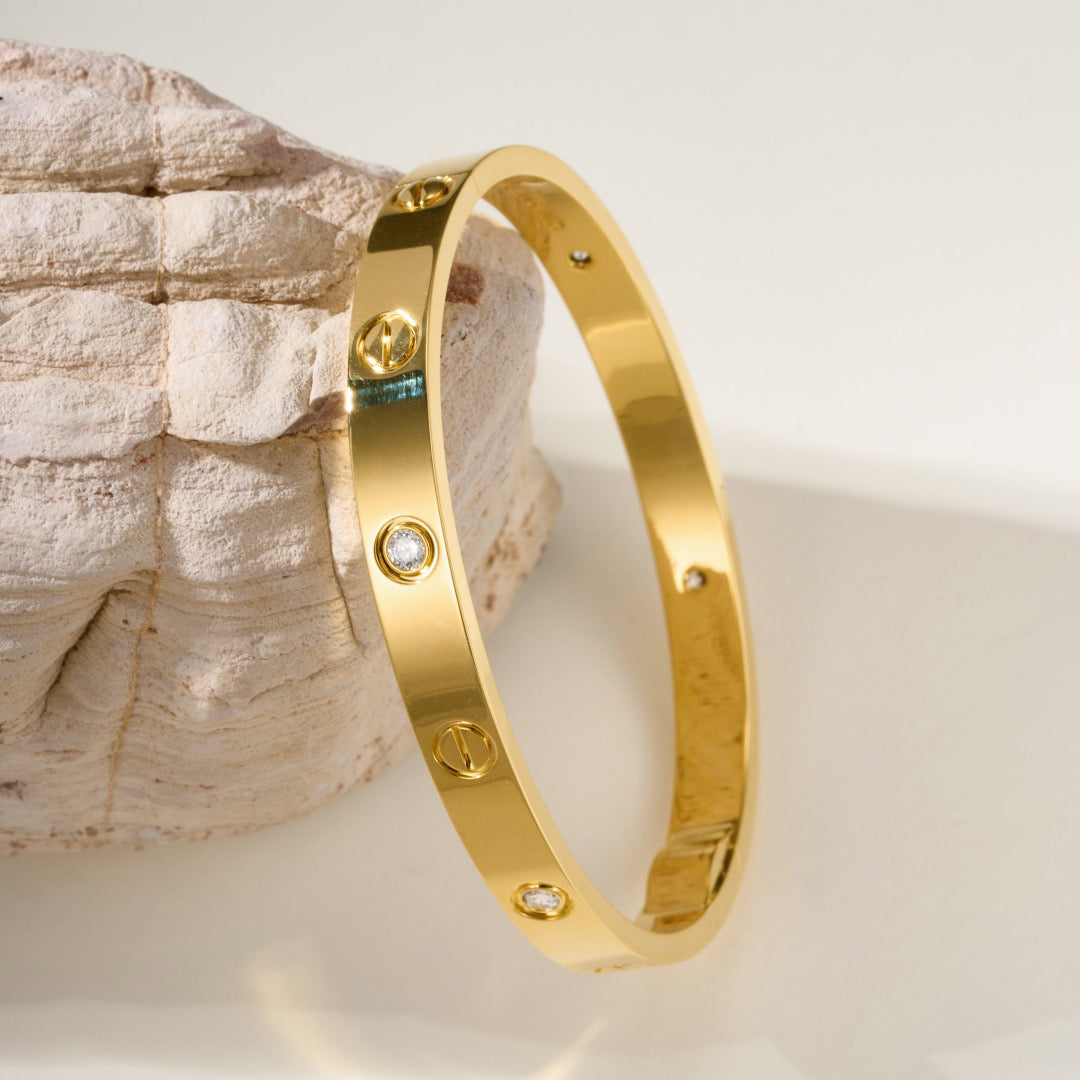 [Rose Tomorrow]LOVE BRACELET 6.1MM 4 DIAMONDS