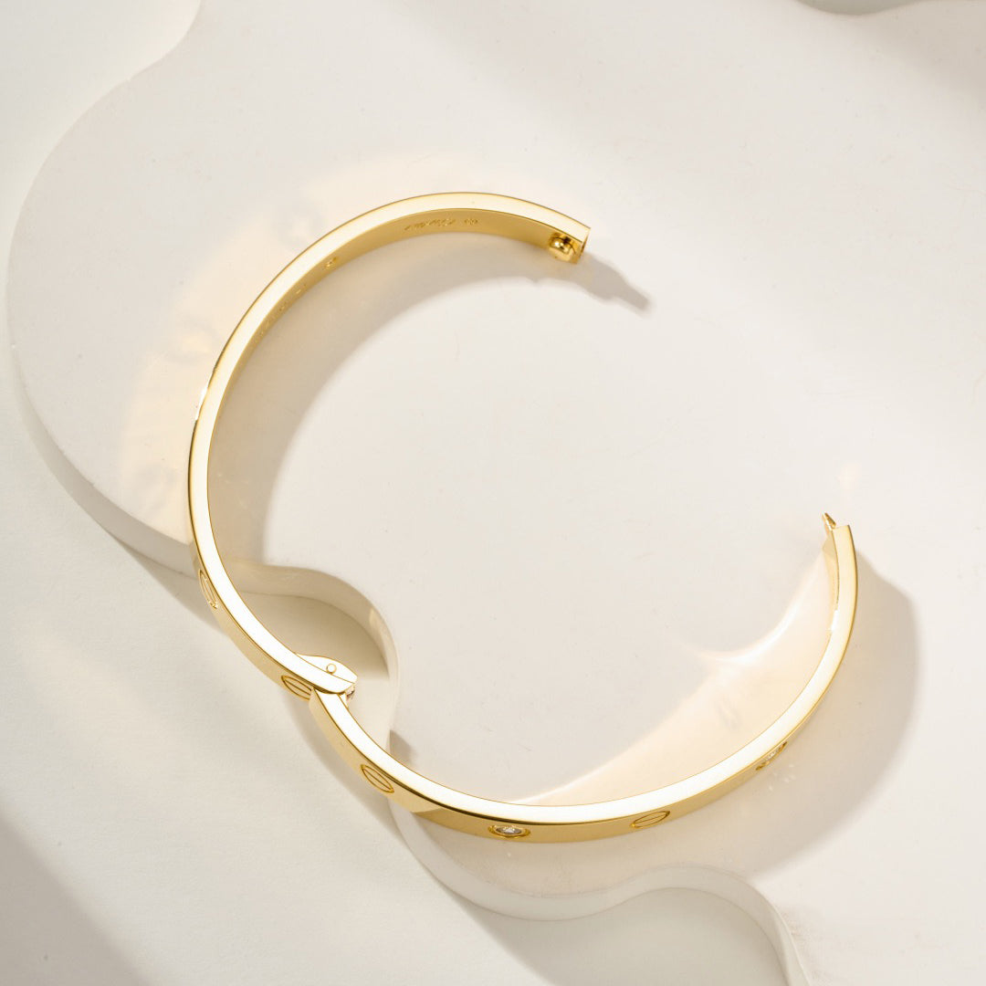 [Rose Tomorrow]LOVE BRACELET 6.1MM 4 DIAMONDS