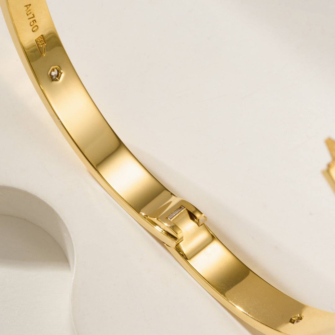 [Rose Tomorrow]LOVE BRACELET 6.1MM 4 DIAMONDS