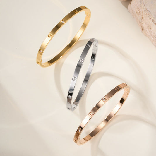 [Rose Tomorrow]LOVE BRACELET 3.65MM 6 DIAMONDS