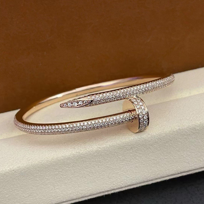 [Rose Tomorrow]JUSTE BRACELET 3.5MM ALL DIAMONDS