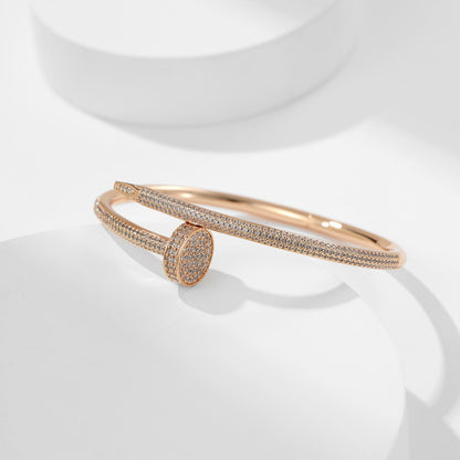 [Rose Tomorrow]JUSTE BRACELET 3.5MM ALL DIAMONDS