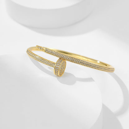 [Rose Tomorrow]JUSTE BRACELET 3.5MM ALL DIAMONDS