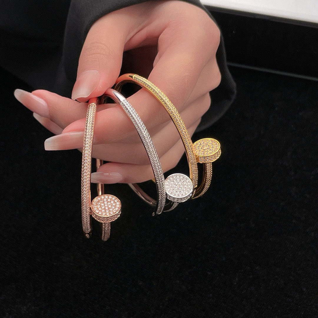 [Rose Tomorrow]JUSTE BRACELET 3.5MM ALL DIAMONDS