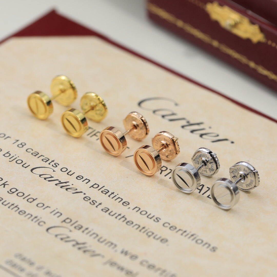 [Rose Tomorrow]LOVE EARRINGS 7.2MM