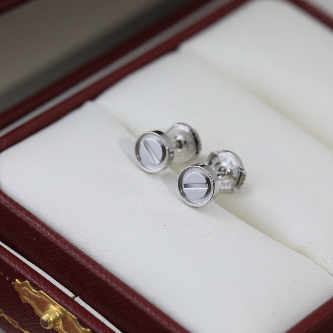 [Rose Tomorrow]LOVE EARRINGS 7.2MM