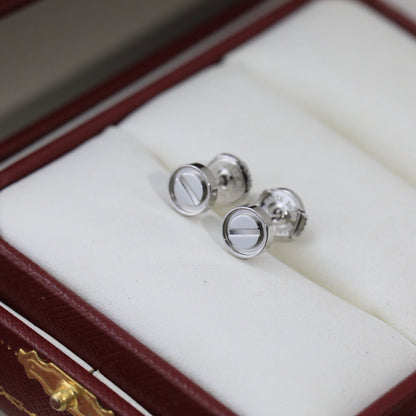 [Rose Tomorrow]LOVE EARRINGS 7.2MM