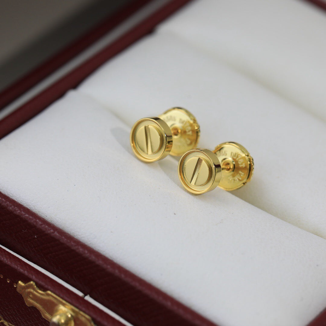 [Rose Tomorrow]LOVE EARRINGS 7.2MM