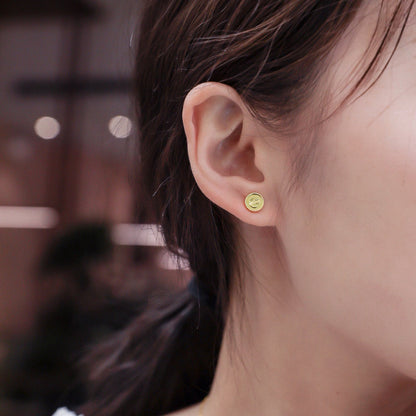 [Rose Tomorrow]LOVE EARRINGS 7.2MM