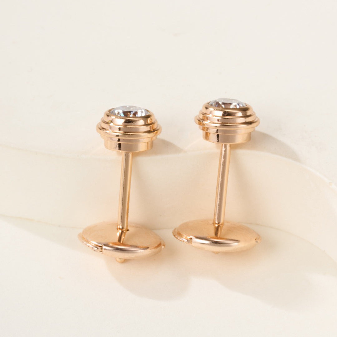 [Rose Tomorrow]DAMOUR DIAMOND EARRINGS