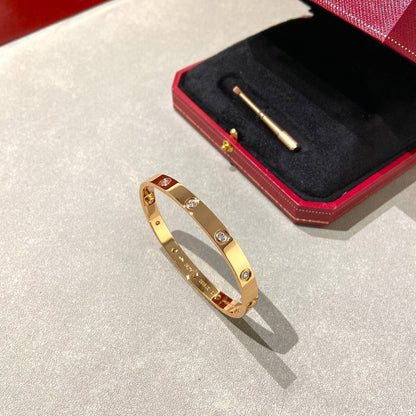 [Rose Tomorrow]LOVE BRACELET 6.1MM 10 DIAMONDS