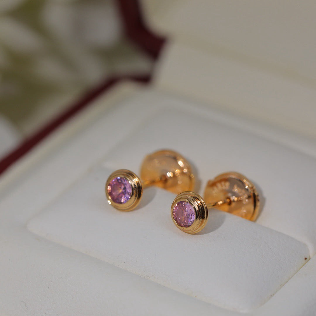 [Rose Tomorrow]DAMOUR PING DIAMOND EARRINGS