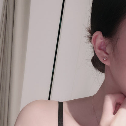 [Rose Tomorrow]DAMOUR PING DIAMOND EARRINGS